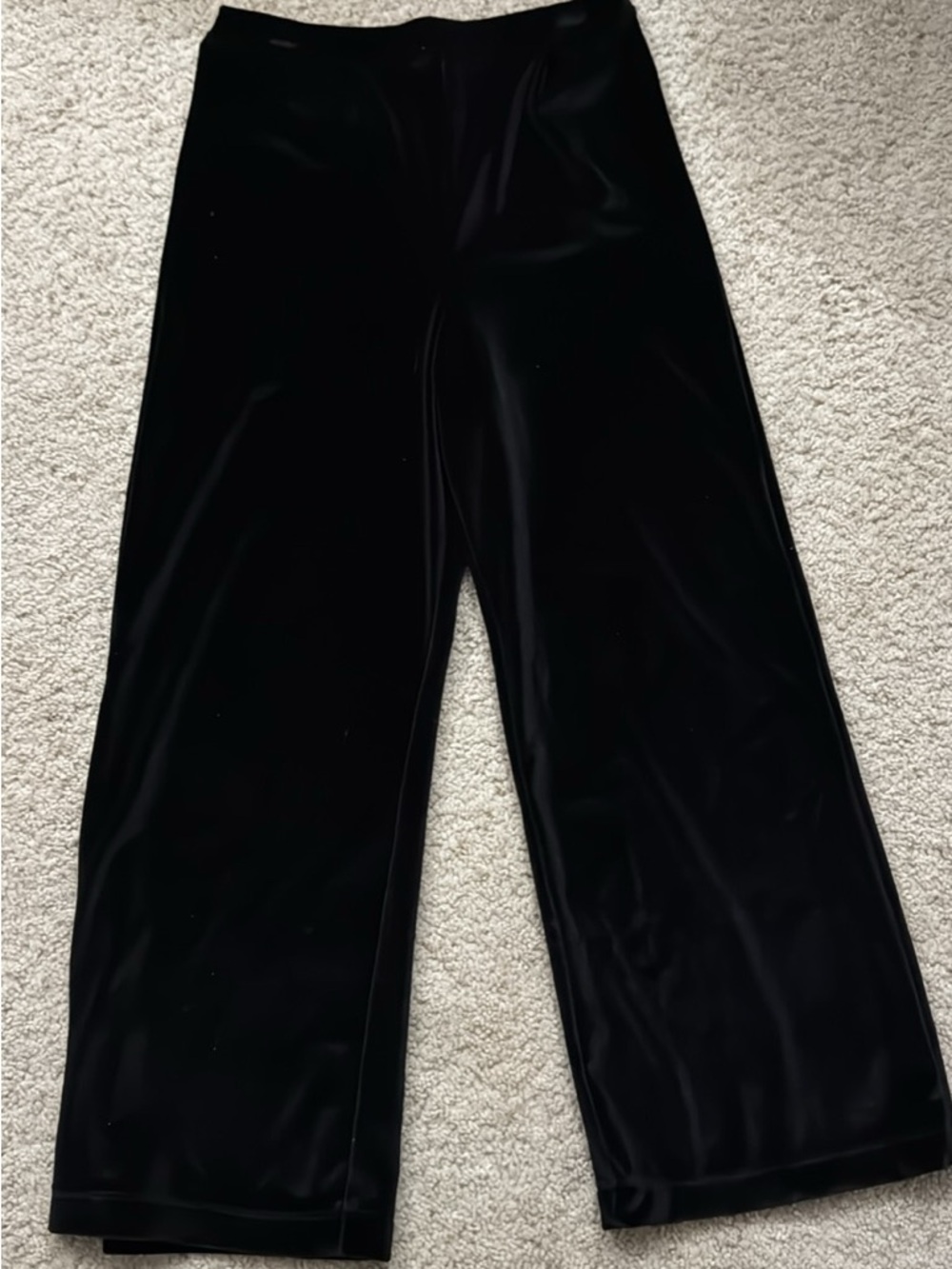 Amy Byer Black velvet pants